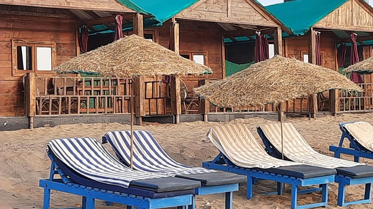 Saxony Beach Huts Agonda Exterior foto